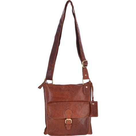 Small leather shoulder bag 